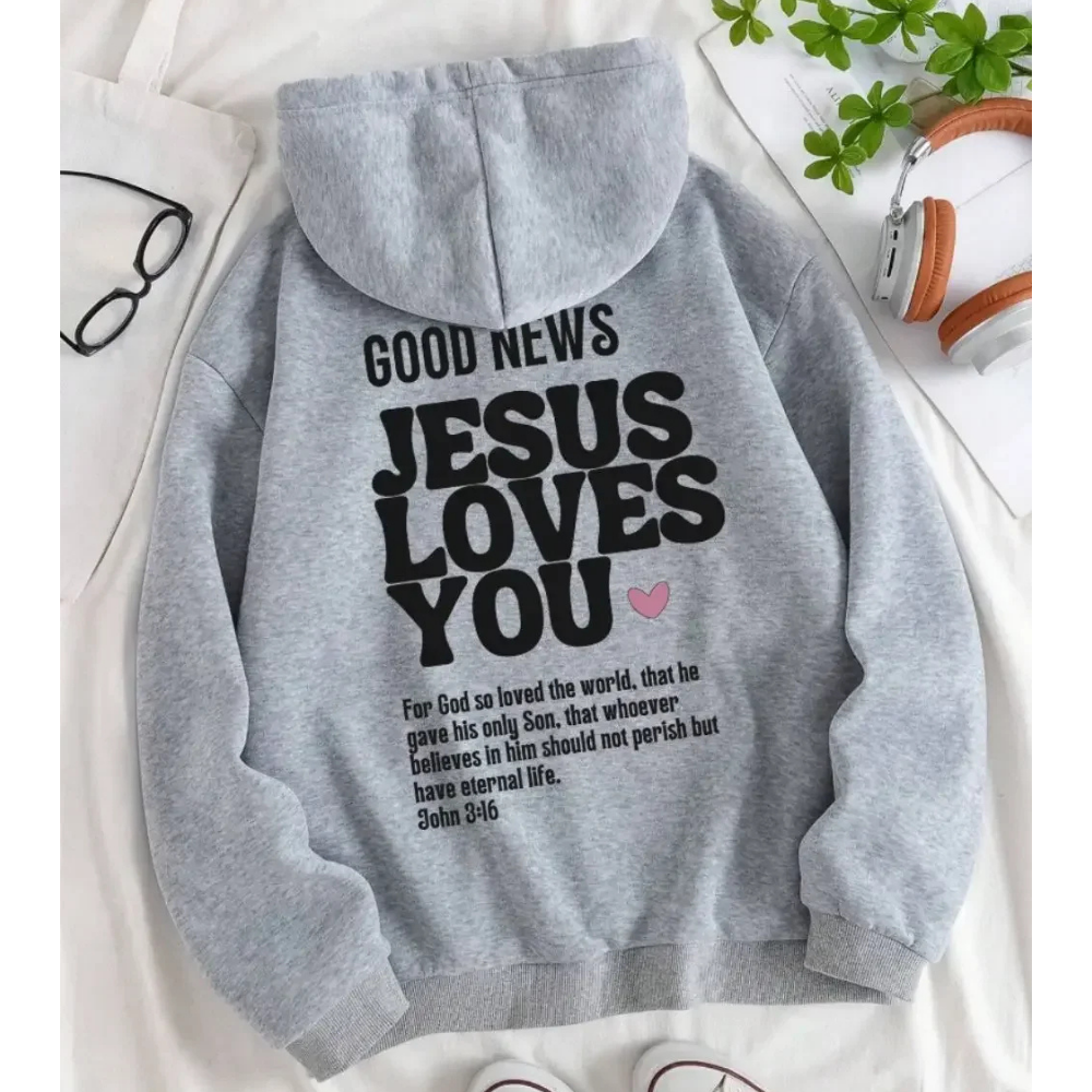 Jesus Loves You Hoodie