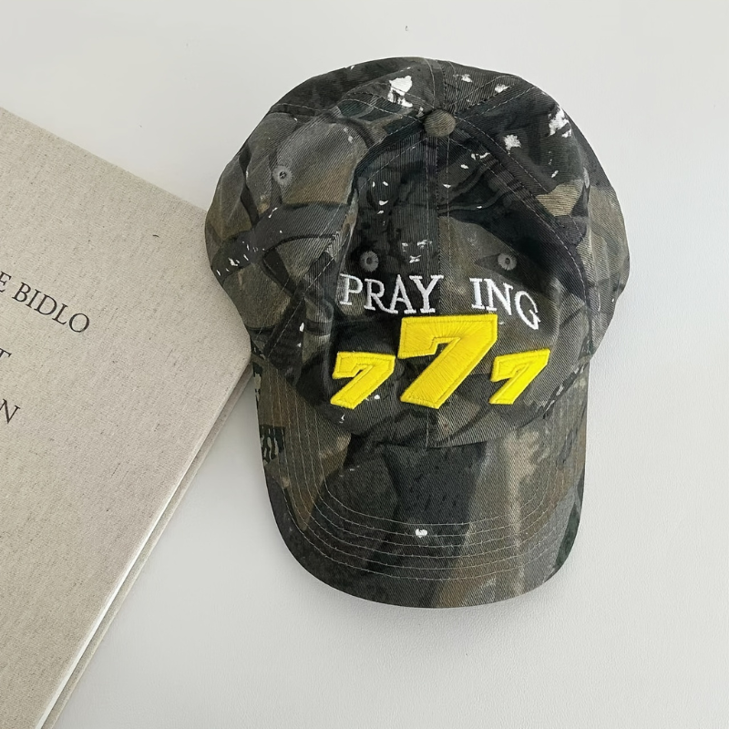 777 Embroidered Cap | Angel Numbers Hat