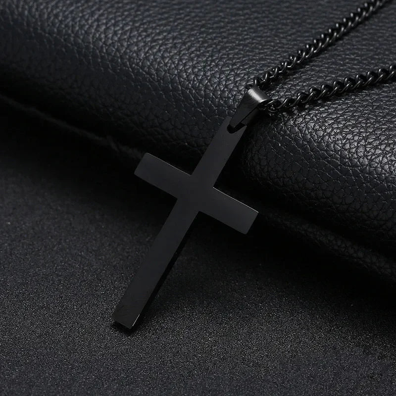 Vintage Gothic Pendant Cross Necklace | Cool Street Style